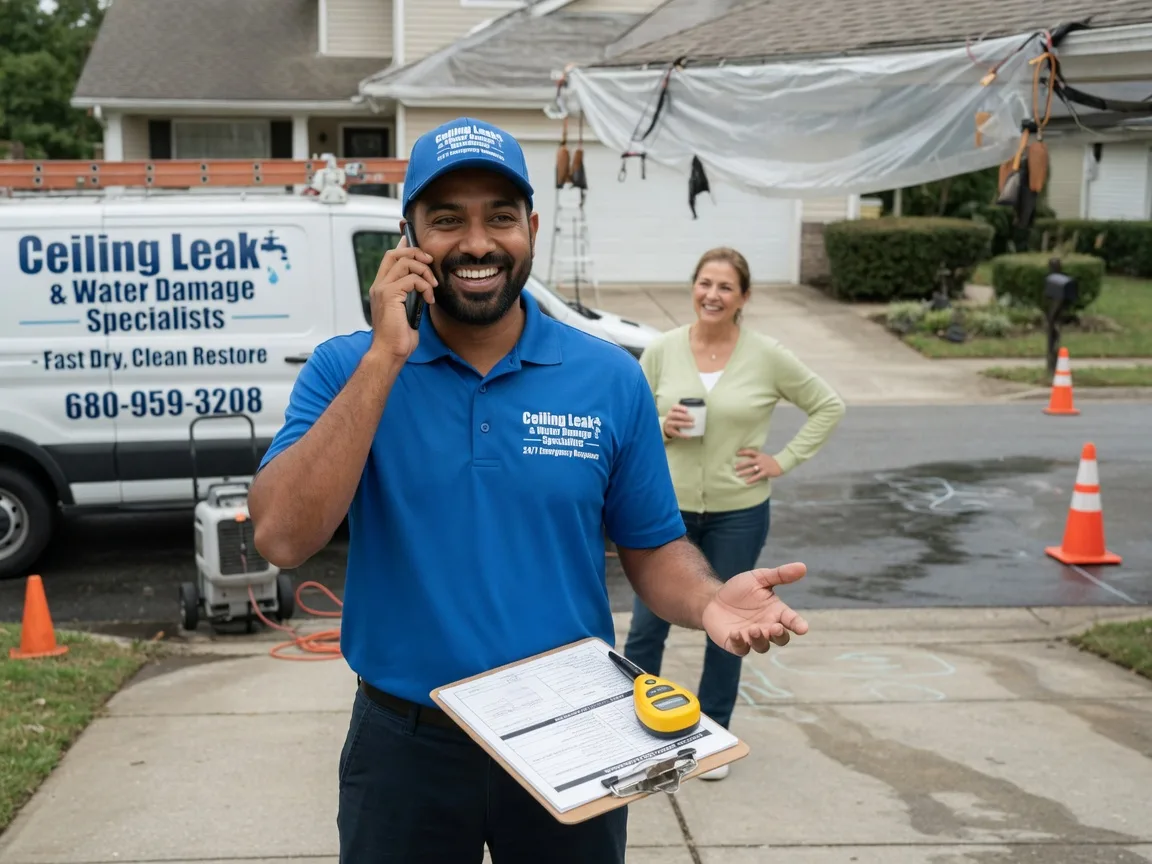 Ceiling Leak Cleanup Harper Woods, MI FAQs
